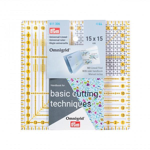 Prym Universal-Lineal 15 x 15 cm Omnigrid 611306